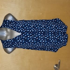 41 Hawthorn sleeveless blouse, xs, blue